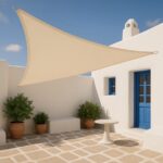 Τρίγωνο Πανί Σκίασης 3,6 x 3,6 x 3,6 m Premium - Εκρού