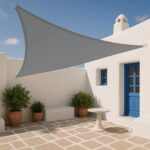 Τρίγωνο Πανί Σκίασης 3,6 x 3,6 x 3,6 m Premium - Γκρι