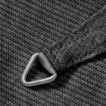 Τρίγωνο Πανί Σκίασης 3,6 x 3,6 x 3,6 m Premium - Γκρι - Image 4