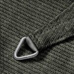 Τρίγωνο Πανί Σκίασης 90° Premium 4 x 4 x 5,7 m - Olive - Image 2