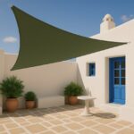 Τρίγωνο Πανί Σκίασης 3,6 x 3,6 x 3,6 m Premium - Olive