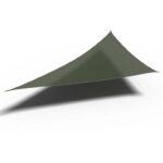 Τρίγωνο Πανί Σκίασης 90° Premium 4 x 4 x 5,7 m - Olive