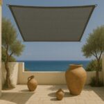 Τετράγωνο Πανί Σκίασης 3,6 x 3,6m Premium - Γκρι - Image 2