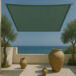 Τετράγωνο Πανί Σκίασης 3,6 x 3,6m Premium - Olive - Image 2
