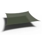 Τετράγωνο Πανί Σκίασης 3,6 x 3,6m Premium - Olive