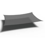 Παραλληλόγραμμο Πανί Σκίασης 3 x 5 m Premium - Γκρι - Image 2