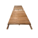 Σταθερός Ξύλινος Διάδρομος Παραλίας 210x120cm κουμπωτός