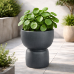 Duala Round Granite (Φ)46,5x55cm κασπώ