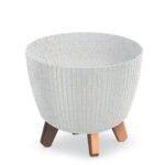 Lamia Slim mini Eco White (Φ)29x24cm κασπώ - Image 2