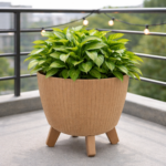 Lamia Slim mini Eco L.Brown (Φ)29x24cm κασπώ