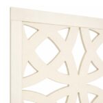 Πάνελ διακόσμησης κήπου Orbit λευκό 180 x 90 cm με πλαίσιο - Image 3