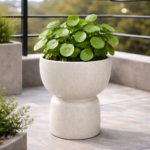 Duala Round Sand (Φ)46,5x55cm κασπώ