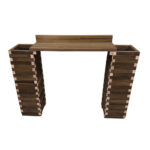 Σετ γλάστρες πάγκος 160 x 30 x 110 cm - Image 3