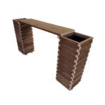 Σετ γλάστρες πάγκος 223 x 40 x 110 cm - Image 4