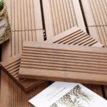 Bamboo τάβλα δαπέδου 2 x 14 x 185cm - Καφέ - Image 3