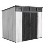 Αποθήκη Κήπου PP 230x229x(Y)237cm με μεταλλικό σκελετό - Image 2