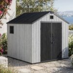 Αποθήκη Κήπου PP 229x169x(Y)216cm με μεταλλικό σκελετό