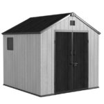 Αποθήκη Κήπου PP 229x169x(Y)216cm με μεταλλικό σκελετό - Image 2