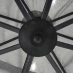 Ομπρέλα κήπου Premium 3x3,5m Ανθρακί γκρι - Image 6