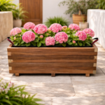 Ξύλινη Γλάστρα Παραλληλόγραμμη 110 x 40 x 36 cm βαρέως τύπου