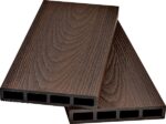 WPC τάβλα περίφραξης Premium 2x12x360cm Walnut (25110)