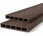 WPC τάβλα περίφραξης Premium 2x12x360cm Walnut (25110) - Image 3