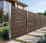 WPC τάβλα περίφραξης Premium 2x12x360cm Walnut (25110) - Image 2