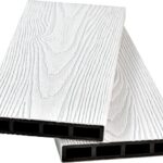 WPC τάβλα περίφραξης Premium 2x12x360cm White (25130)