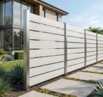 WPC τάβλα περίφραξης Premium 2x12x360cm White (25130) - Image 2