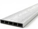 WPC τάβλα περίφραξης Premium 2x12x360cm White (25130) - Image 4