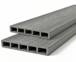 WPC τάβλα περίφραξης Premium 2x12x360cm Mag. grey (25180) - Image 3