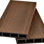 WPC τάβλα περίφραξης Premium 2x12x360cm Teak (2540)