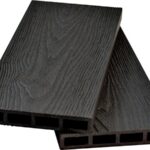 WPC τάβλα περίφραξης Premium 2x12x360cm Charcoal (2550)